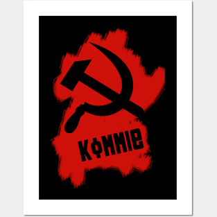 Kommie - Spray Paint Logo Posters and Art